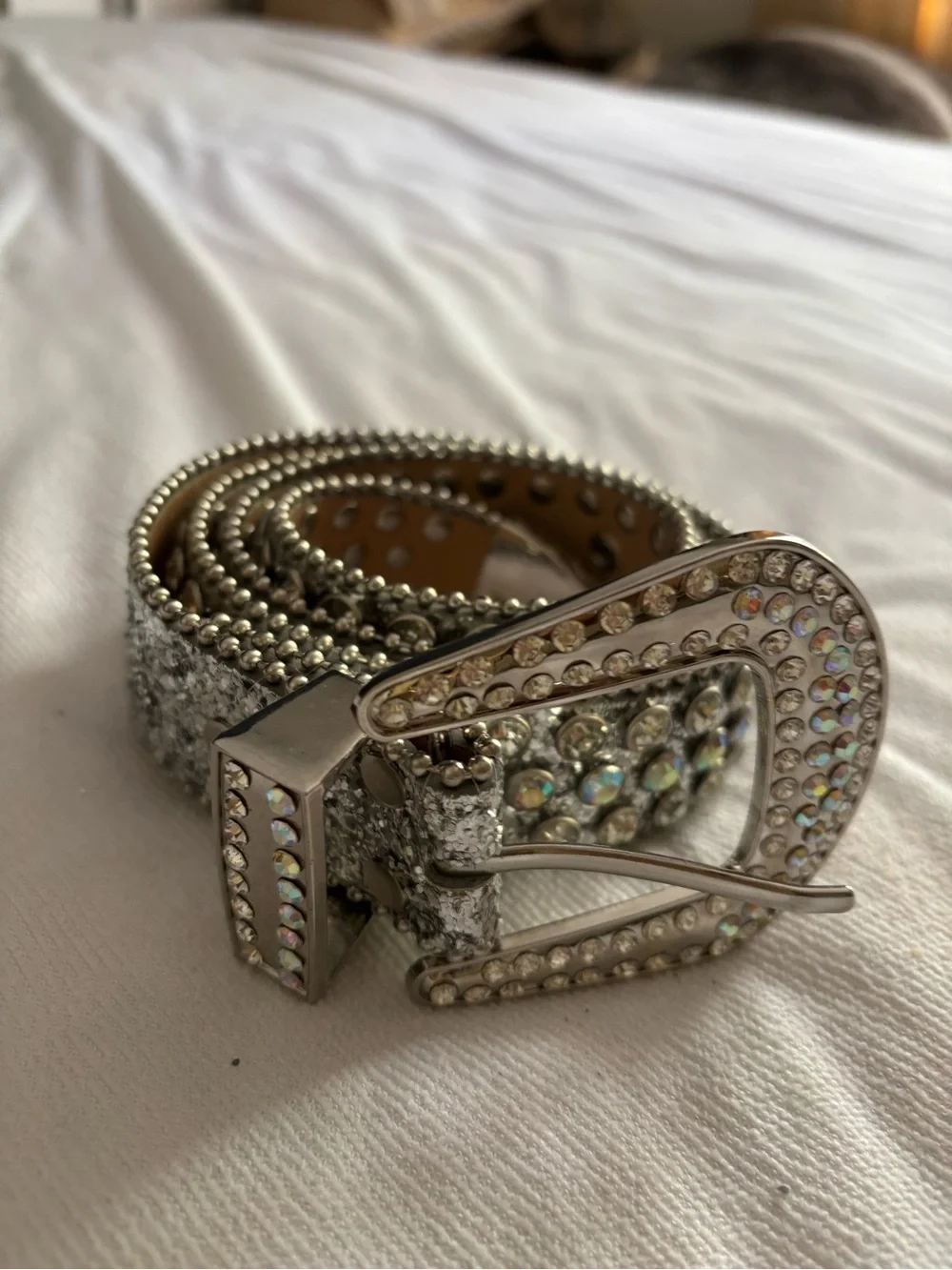 N/A sparkling silver